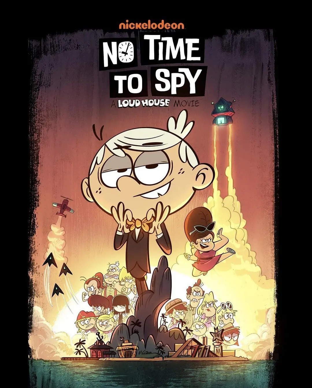 No Time to Spy: A Loud House Movie: A Spy-tastic Adventure for the ...